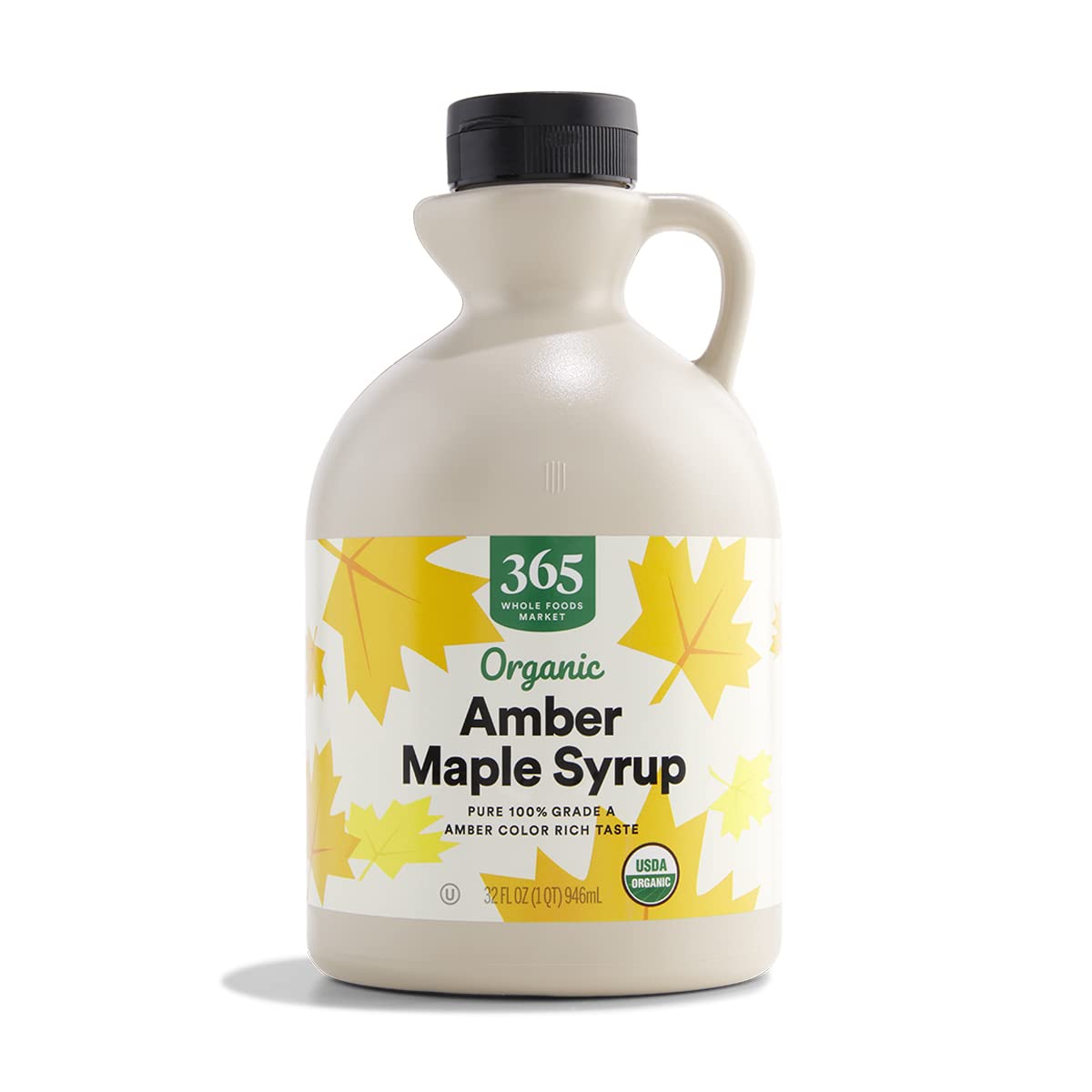 365 by Whole Foods Market, Organic Grade A Amber Maple Syrup, 32 Fl Oz-0