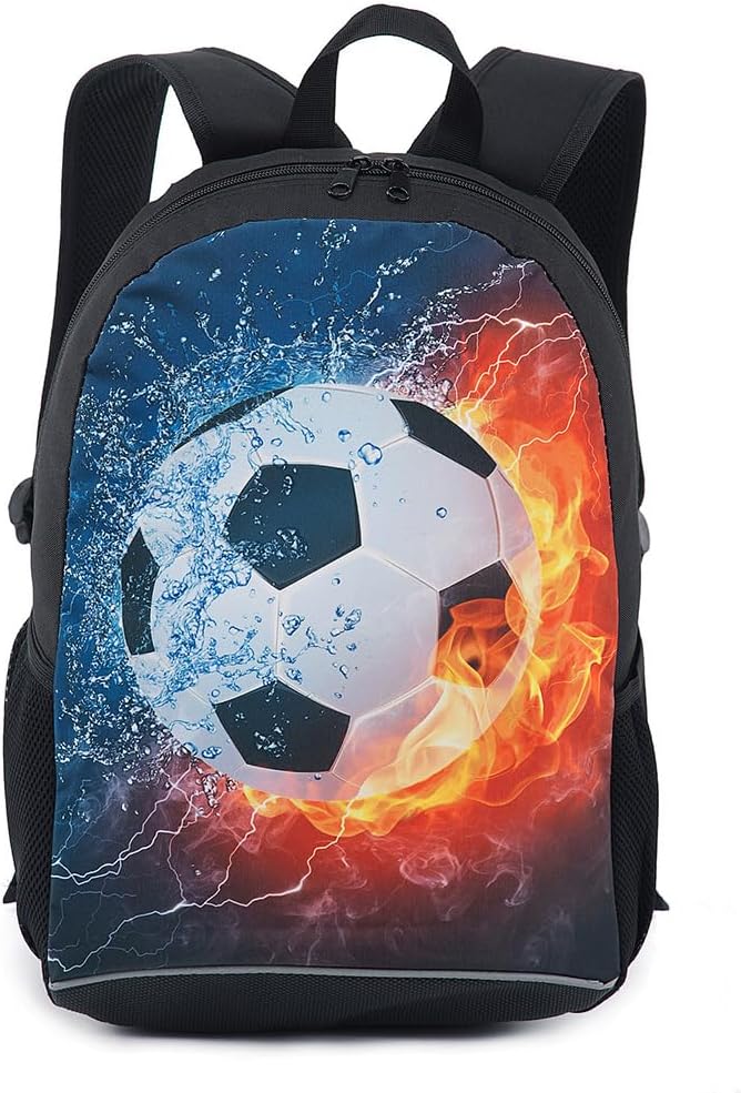 18 Inch American Football Backpack School Bag-0