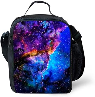 Galaxy Lunch Bag Insulated Lunch Box Cooler Bag (Starry sky 1)