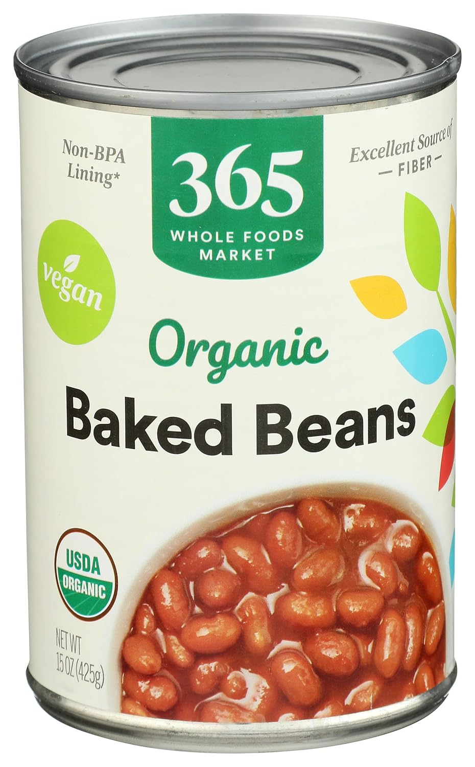 365 by Whole Foods Market, Organic Traditional Baked Beans, 15 Ounce-0