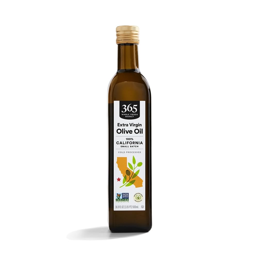 365 by Whole Foods Market, Small Batch California Extra Virgin Olive Oil, 16.9 Fl Oz-0