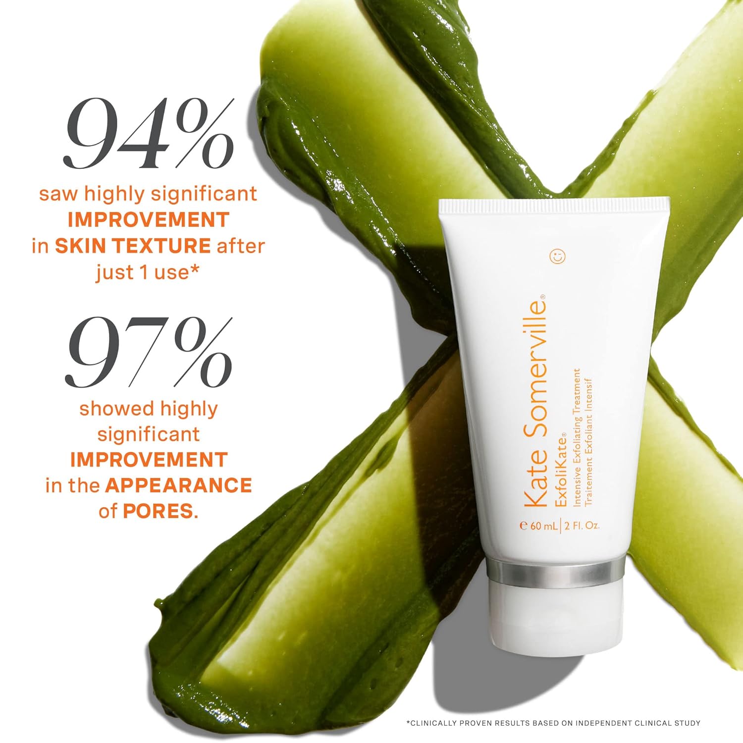 Kate Somerville ExfoliKate Intensive Exfoliating Treatment – Salicylic Acid and Lactic Acid Super Facial Scrub Improves Texture and Pores-4