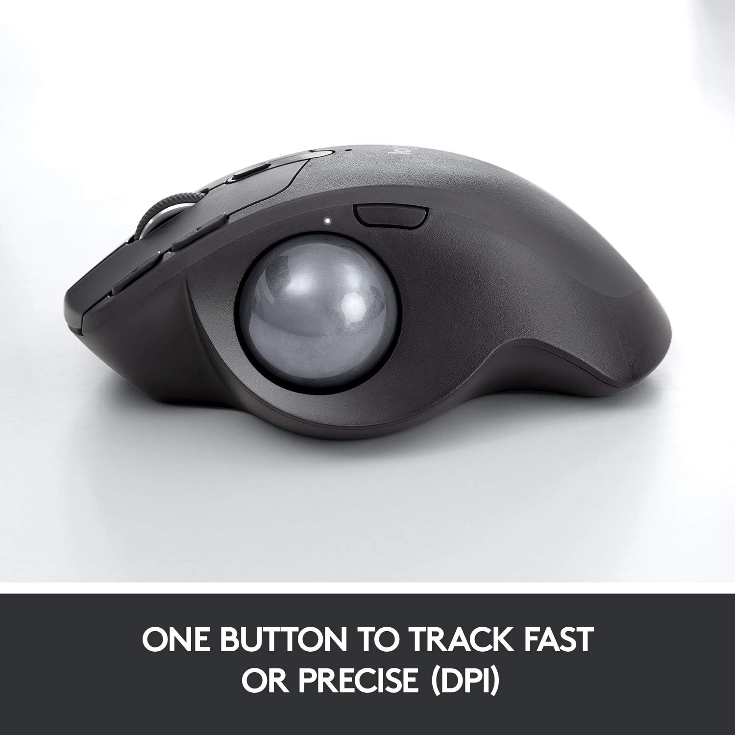 Logitech MX Ergo Wireless Trackball Mouse, Ergonomic Design, Move Content Between 2 Windows and Apple Mac Computers (Bluetooth or USB), Rechargeable-3