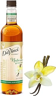 DaVinci Gourmet Naturals Madagascar Vanilla Syrup, 25.4 Fl Oz