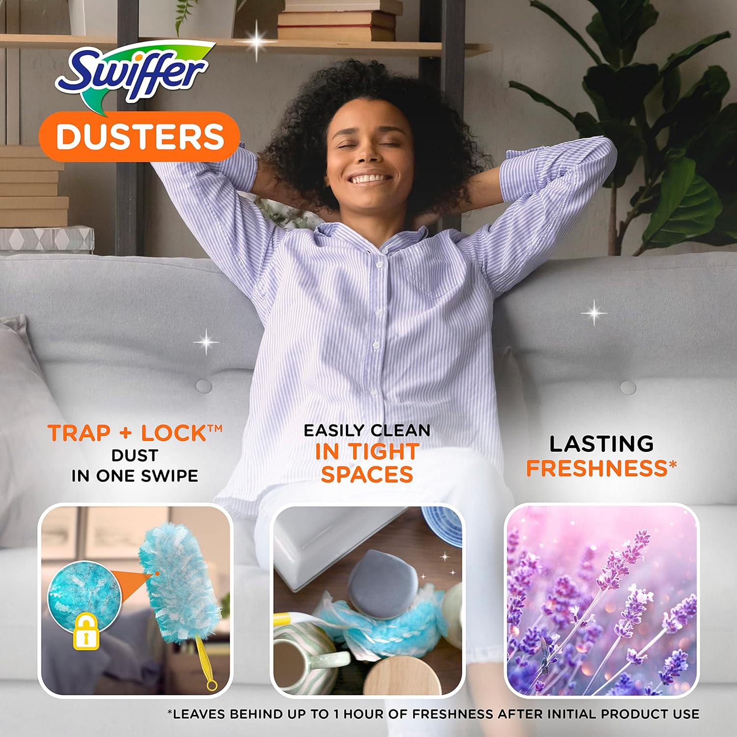 Swiffer Dusters Multi-Surface Refills, Lavender Scent, 18 count-2