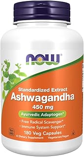 NOW Foods Ashwagandha Extract 450 mg 180 Capsule