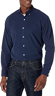 Amazon Essentials Men's Regular-Fit Long Sleeve Oxford Shirt