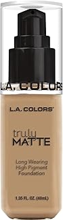 L.A. COLORS Truly Matte Foundation, Soft Beige CLM354