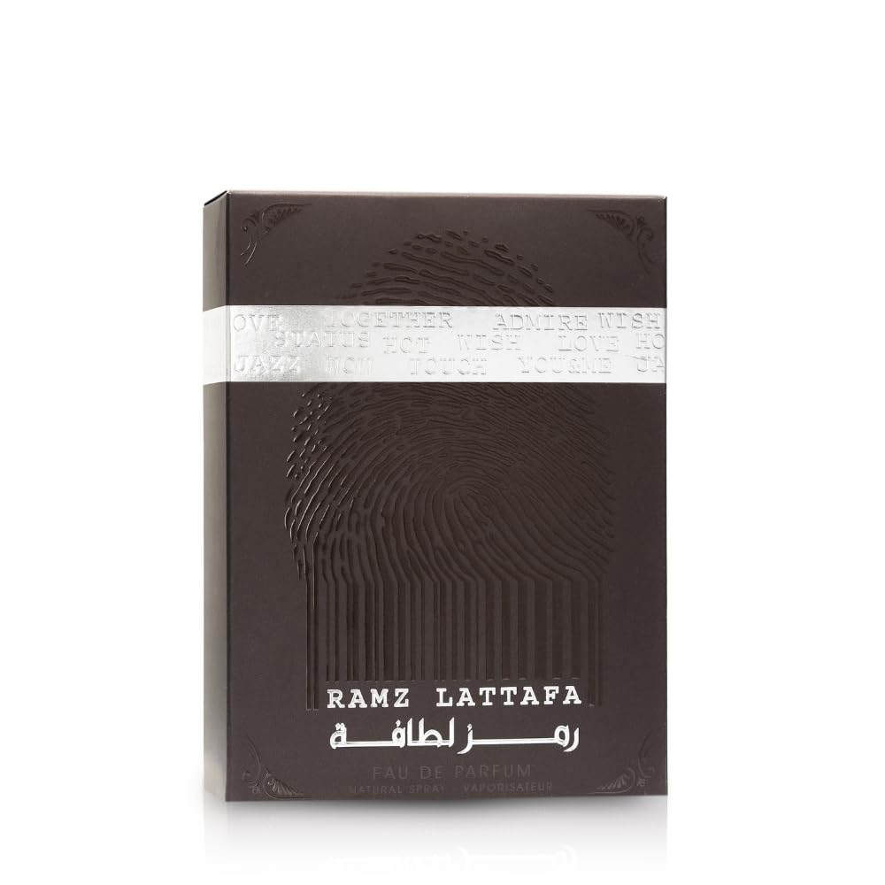 LATTAFA RAMZ SILVER 3.4 EAU DE PARFUM SPRAY FOR MEN-3