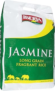 Iberia Jasmine Long Grain Fragrant Rice, 18 Pound