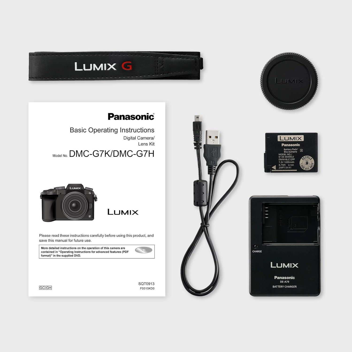 Panasonic Lumix G7 4K Digital Mirrorless Camera Bundle with Lumix G Vario 14-42mm and 45-150mm Lenses, 16MP, 3-Inch Touch LCD, DMC-G7WK (USA Black)-13