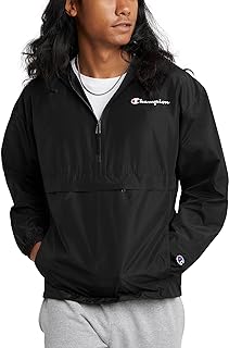 Champion Men's Jacket, Stadium Packable Wind and Water Resistant Jacket (Reg. Or Big & Tall)