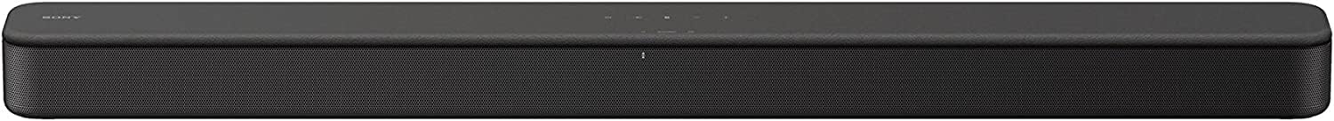 Sony S100F 2.0ch Soundbar with Bass Reflex Speaker, Integrated Tweeter and Bluetooth, (HTS100F), easy setup, compact, home office use with clear sound black-0