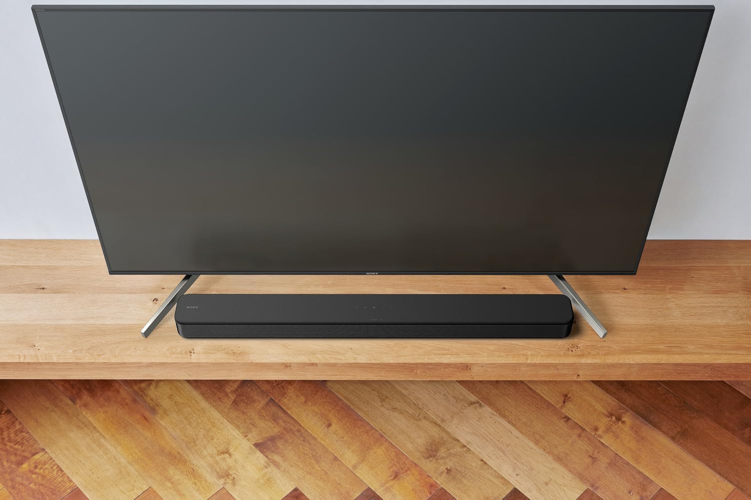 Sony S100F 2.0ch Soundbar with Bass Reflex Speaker, Integrated Tweeter and Bluetooth, (HTS100F), easy setup, compact, home office use with clear sound black-4