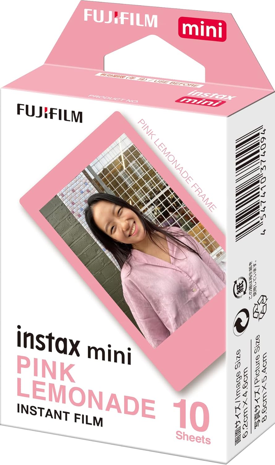 FUJIFILM Instax Mini Pink Lemonade Film - 10 Exposures-1