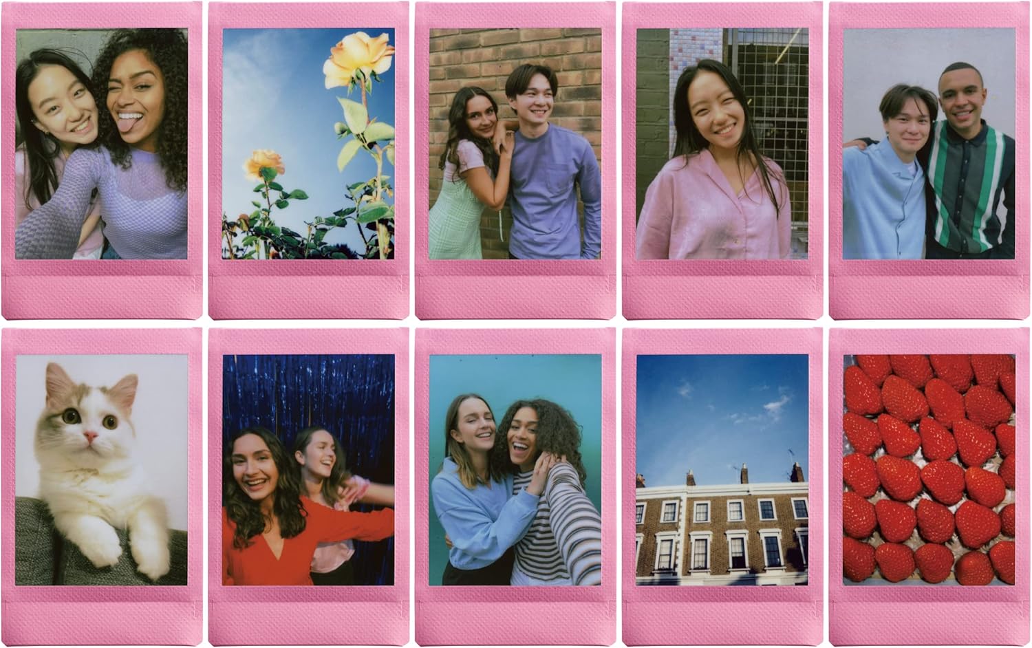 FUJIFILM Instax Mini Pink Lemonade Film - 10 Exposures-2