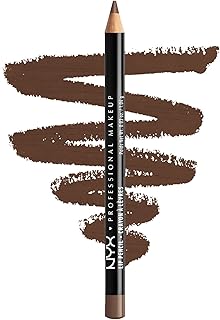 NYX PROFESSIONAL MAKEUP Slim Lip Pencil, Long-Lasting Creamy Lip Liner - Espresso