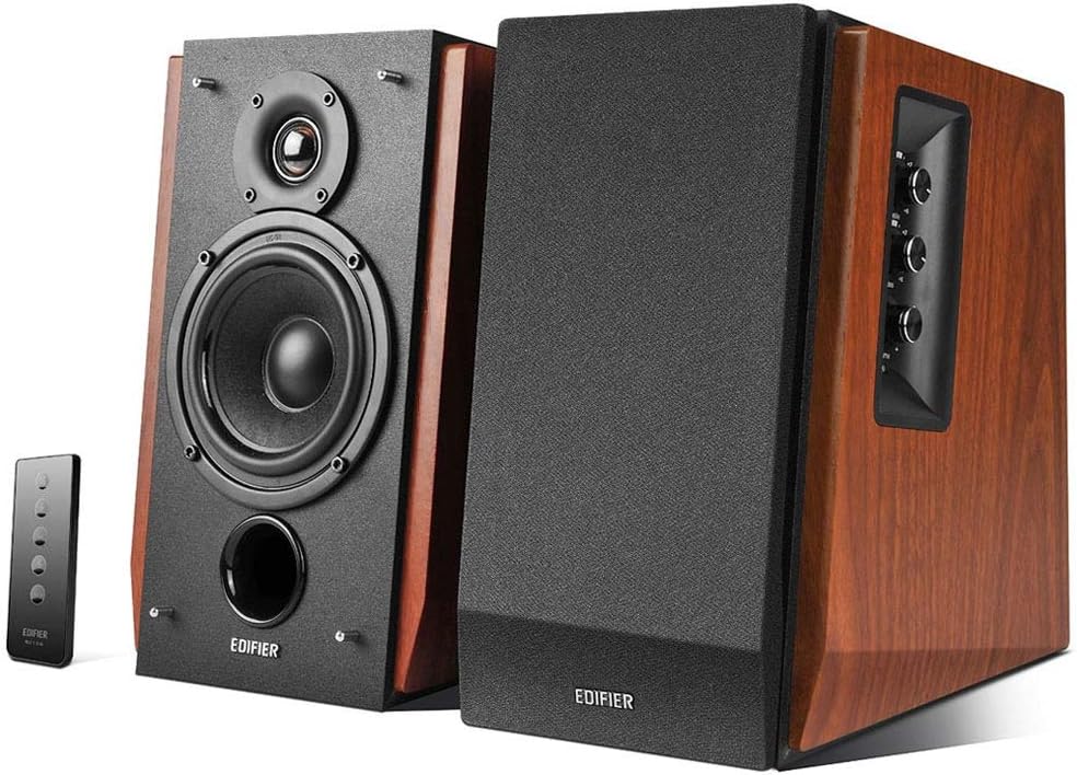 Edifier 4001352 R1700BT 66-Watt-RMS Amplified Bluetooth Bookshelf Speaker System-0