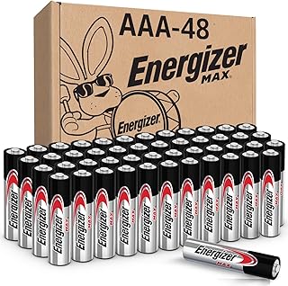 Energizer AAA Batteries (48 Count), Triple A Max Alkaline Battery