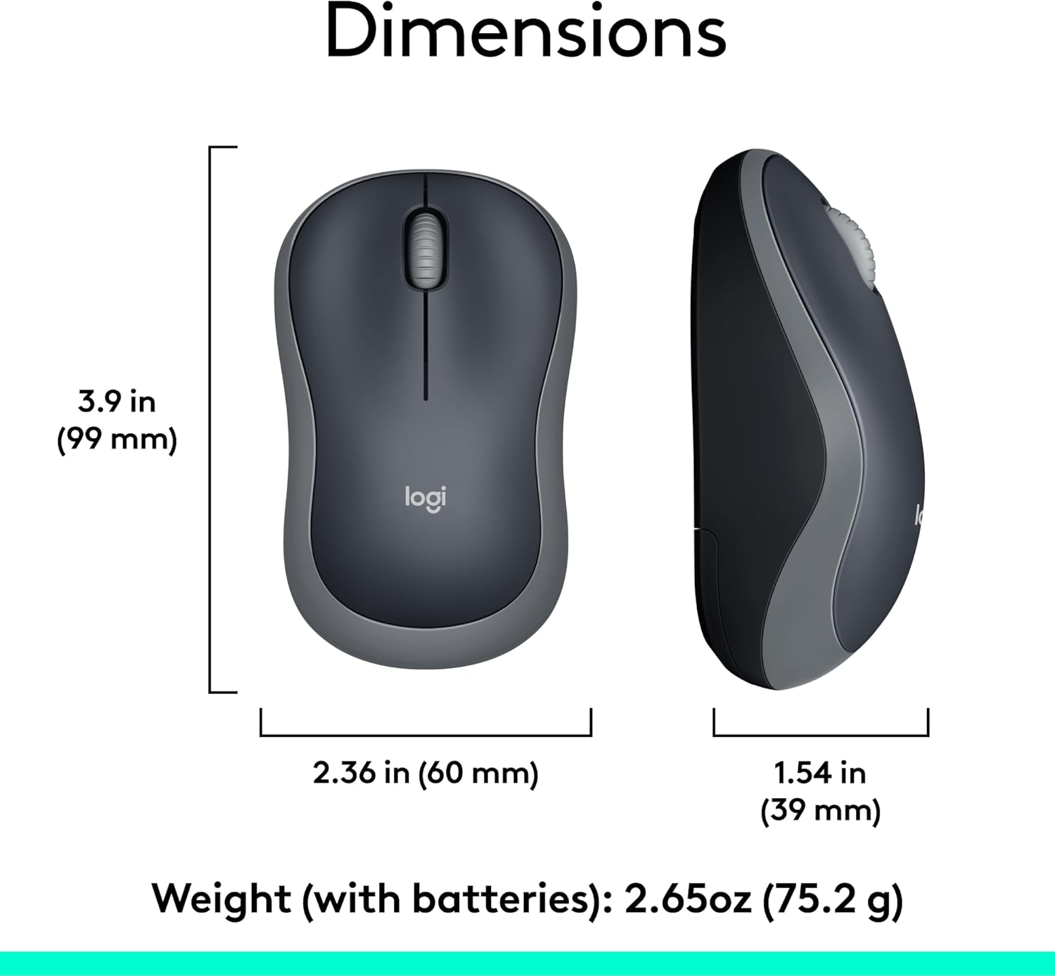 Logitech MK270 Wireless Keyboard And Mouse Combo For Windows, 2.4 GHz Wireless, Compact Mouse, 8 Multimedia And Shortcut Keys, For PC, Laptop - Black-7