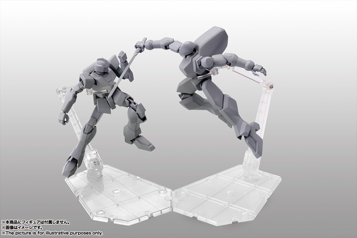 TAMASHII NATIONS Bandai Stage Act. 5 for Mechanics Stand Support (Clear), multi (BAS56788)-3