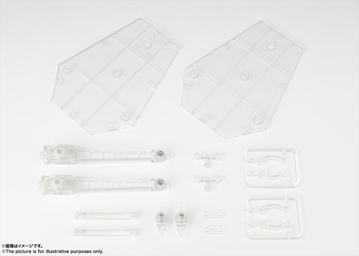 TAMASHII NATIONS Bandai Stage Act. 5 for Mechanics Stand Support (Clear), multi (BAS56788)-6