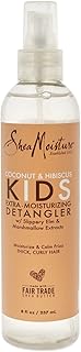 SheaMoisture Kids Extra Moisturizing Detangler for Curly Hair Coconut and Hibiscus Kids Detangler with Shea Butter 8 oz