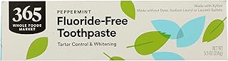 365 by Whole Foods Market, Fluoride-Free Tartar Control and Whitening Toothpaste, 5.5 Ounce