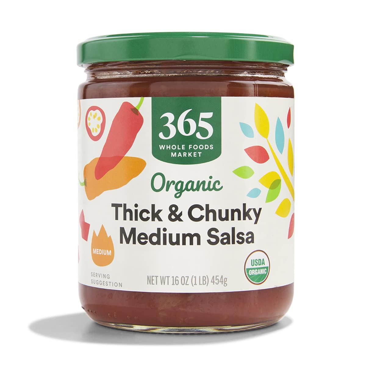 365 by Whole Foods Market, Organic Thick & Chunky Medium Salsa, 16 Ounce-0