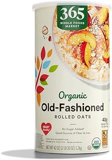 365 by Whole Foods Market, Organic Old-Fashioned Rolled Oats, 42 Ounce