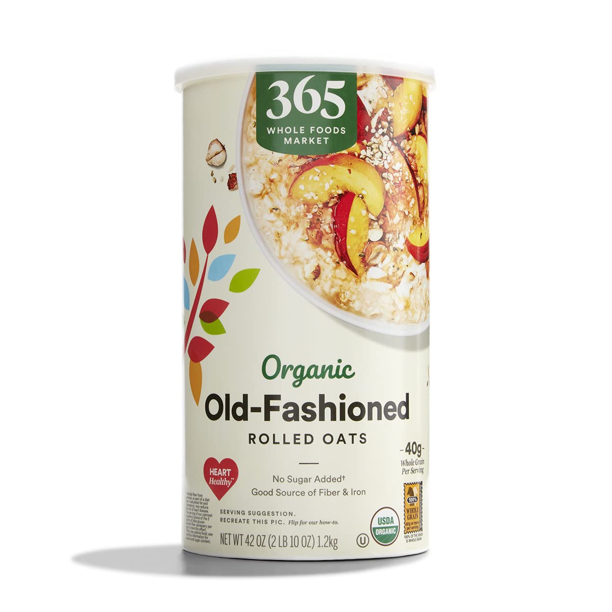 365 by Whole Foods Market, Organic Old-Fashioned Rolled Oats, 42 Ounce-0