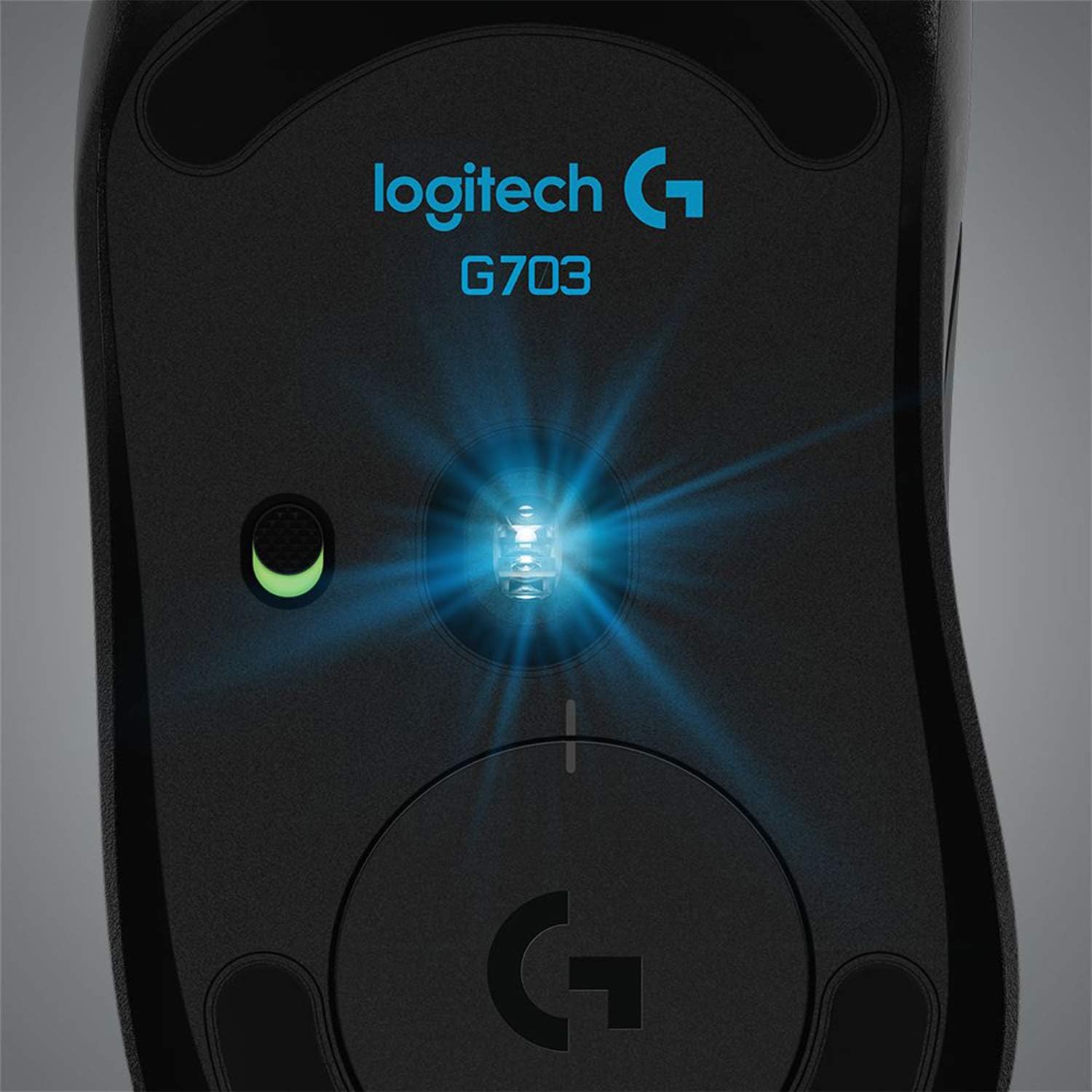 Logitech G703 Lightspeed Wireless Gaming Mouse W/Hero 25K Sensor, PowerPlay Compatible, Lightsync RGB, Lightweight 95G+10G Optional, 100-25, 600 DPI, Rubber Side Grips - Black-5