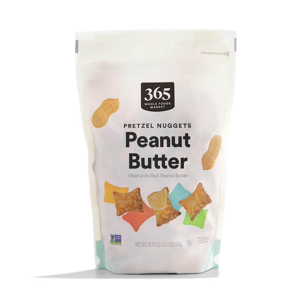 365 by Whole Foods Market, Peanut Butter Pretzel Nuggets, 18 Ounce-0