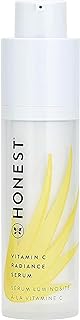 Honest Beauty Vitamin C Radiance Brightening Serum | Improves Skin Tone + Complexion | Vitamin C, Pearl, Hyaluronic Acid | EWG Verified + Cruelty Free | 1 fl oz