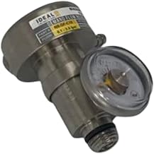 Demand Flow Calibration Gas Regulator Compatible with BW Technologies, Industrial Scientific (ISC), MSA, RAE, and RKI Pumped Gas detectors - Nickel Plated Brass - C10