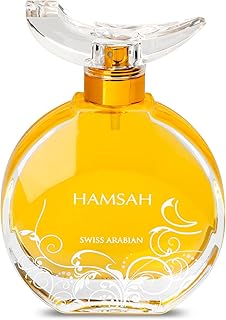 Swiss Arabian Hamsah - Luxury Products From Dubai - Long Lasting And Addictive Personal EDP Spray Fragrance - The Luxurious Scent Of Arabia - 2.7 Oz