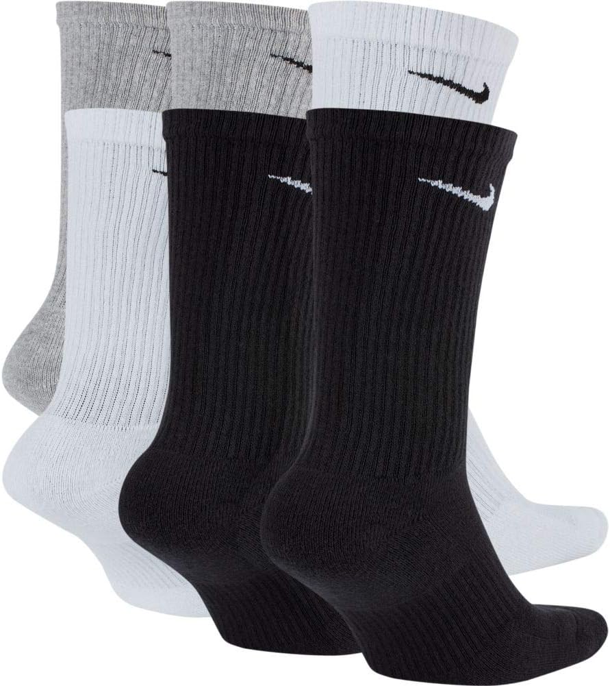 Nike Men`s Everyday Plus Cushioned Training Crew Socks 3 Pack-2