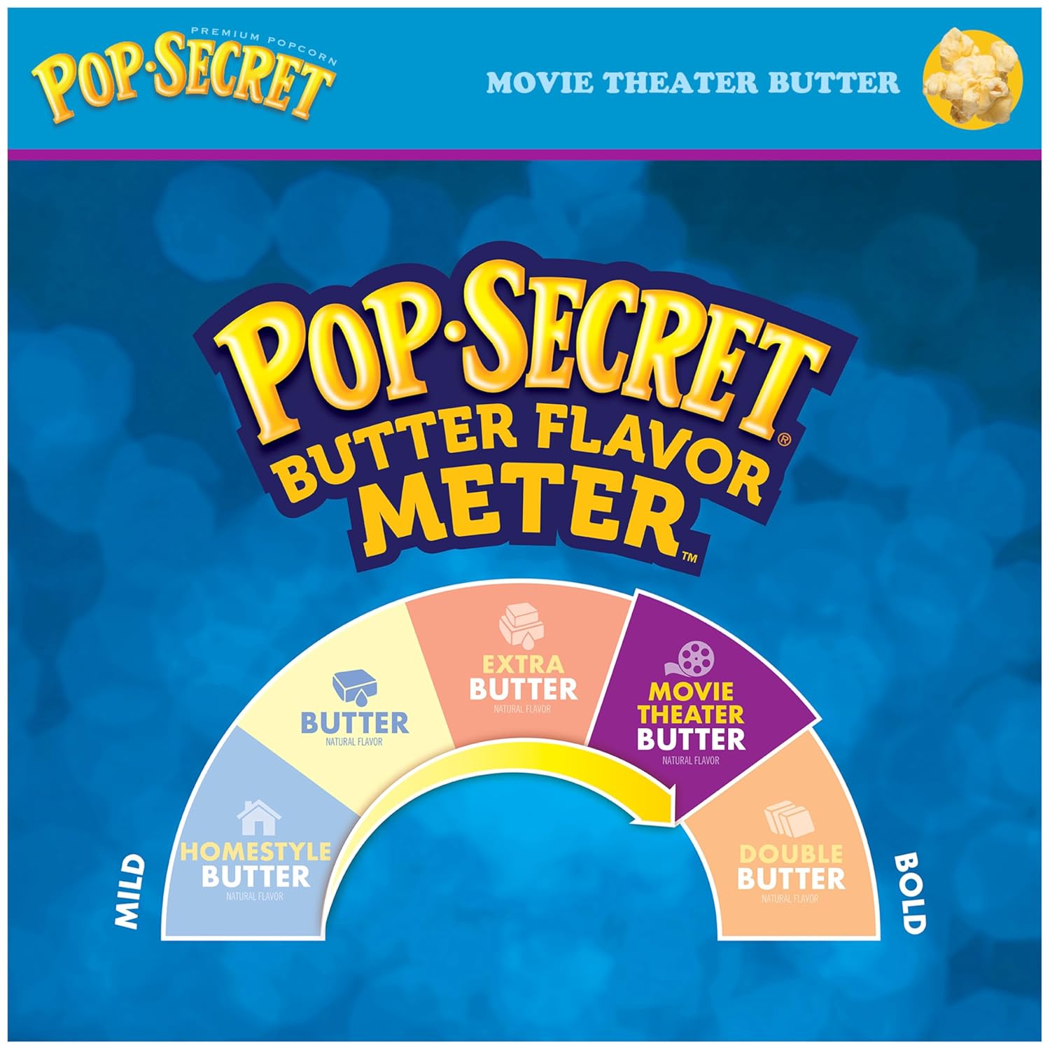 Pop Secret Microwave Popcorn, Movie Theater Butter, Flavor, 3 Oz Sharing Bags, 12 Ct-3