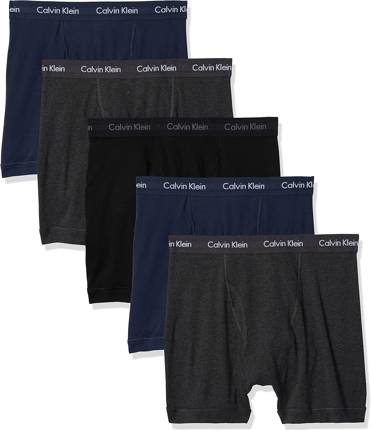 Calvin Klein Men's Cotton Classics 5-Pack Boxer Brief-0