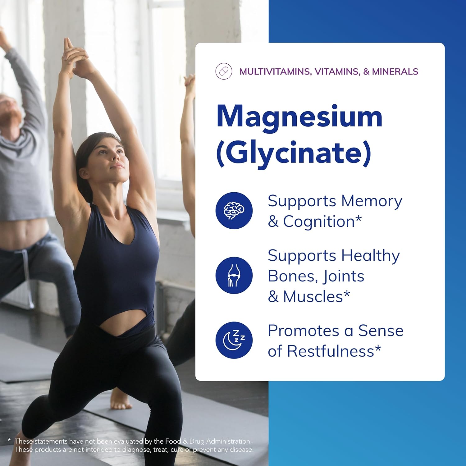 Pure Encapsulations Magnesium (Glycinate) - Supplement to Support Stress Relief, Sleep, Heart Health, Nerves, Muscles, and Metabolism* - with Magnesium Glycinate - 90 Capsules-3