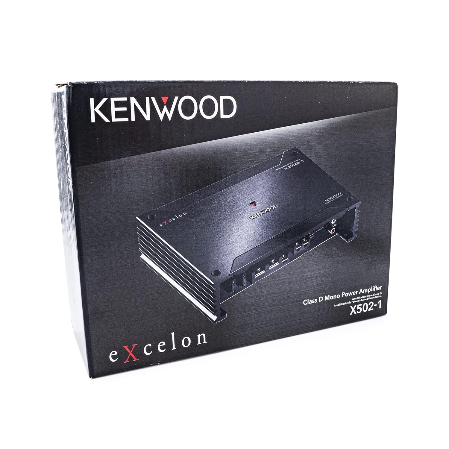 Kenwood X502-1 eXcelon 500-Watt @ 2 Ohms Class D Subwoofer Amplifier-5