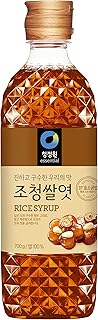 Chung Jung One O'Food Korean Cooking Malt Syrup, Oligo Syrup, Korean Pantry Staple Essentials (Rice Syrup, 700g)