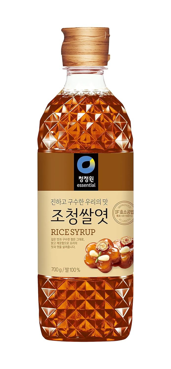 Chung Jung One O'Food Korean Cooking Malt Syrup, Oligo Syrup, Korean Pantry Staple Essentials (Rice Syrup, 700g)-0