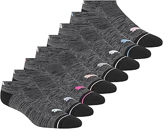 PUMA Women's 8 Pack Low Cut Socks