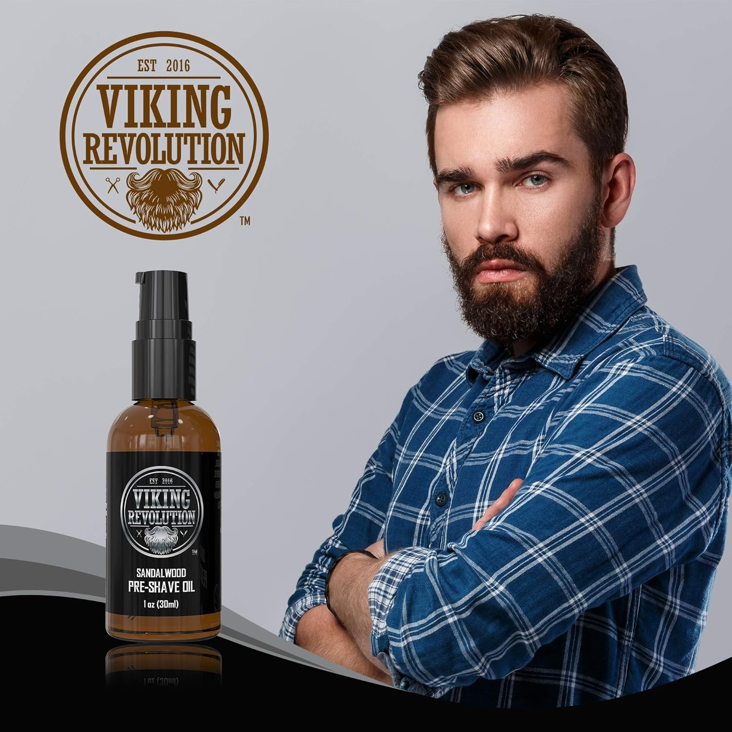 Pre Shave Oil for Men - Best Shaving Oil with Sandalwood for Safety Razor, Straight Razor - For the Smoothest, Irritation Free Shave-3