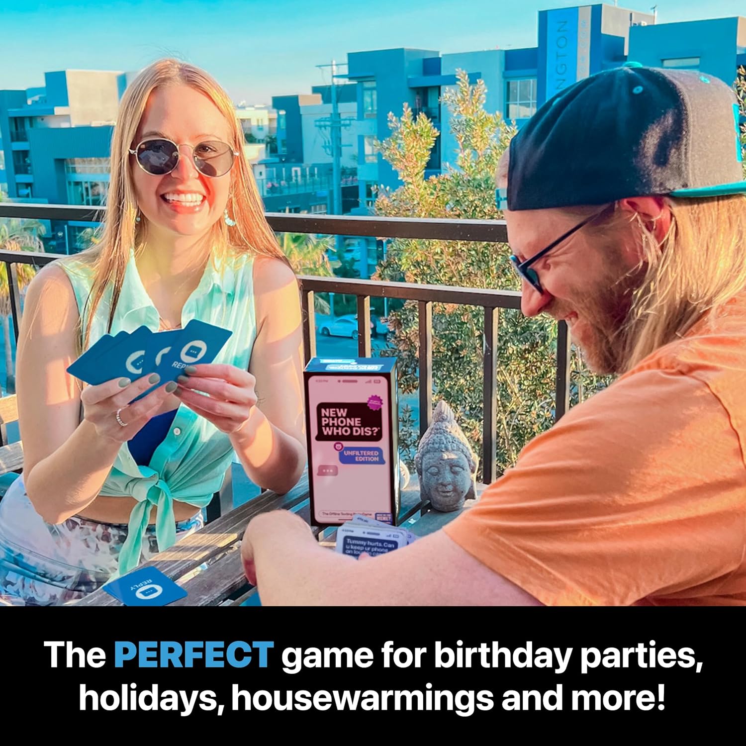 New Phone, Who Dis? by Relatable, The Offline Text Message Party Game, All New Updated Content, Card Games for Adults, Viral Party Game, Game Night Games, Includes 100 Inbox Cards and 300 Reply Cards-5