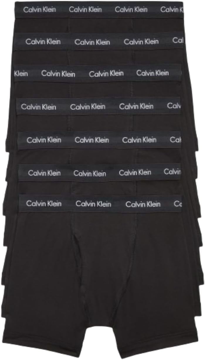 Calvin Klein Men's Cotton Stretch 7-Pack Boxer Brief-0