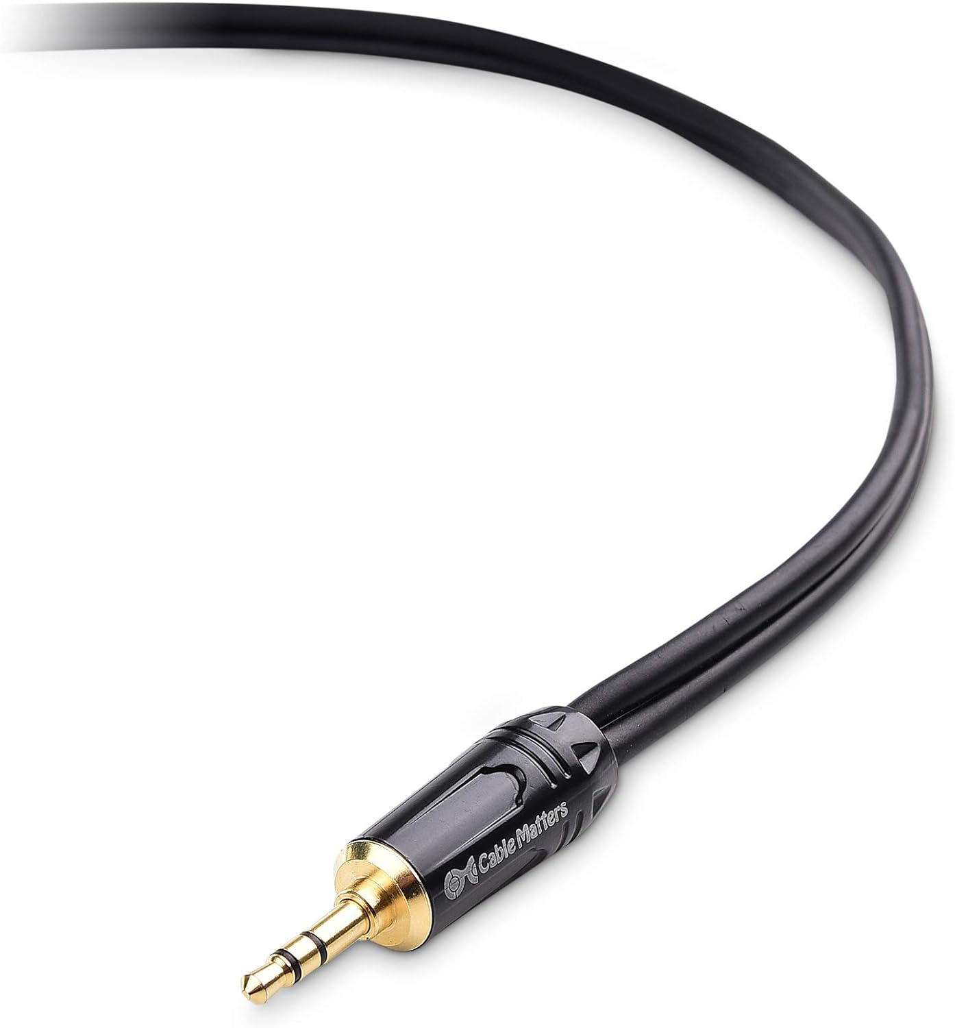 Cable Matters 3.5mm TRS to Dual 6.35mm TS Breakout Cable 6 ft, 1/8 to 1/4 Stereo Cable, Y Splitter 3.5mm to 1/4 Cable, 1/4 to 1/8 Audio Cable - 6 Feet-2