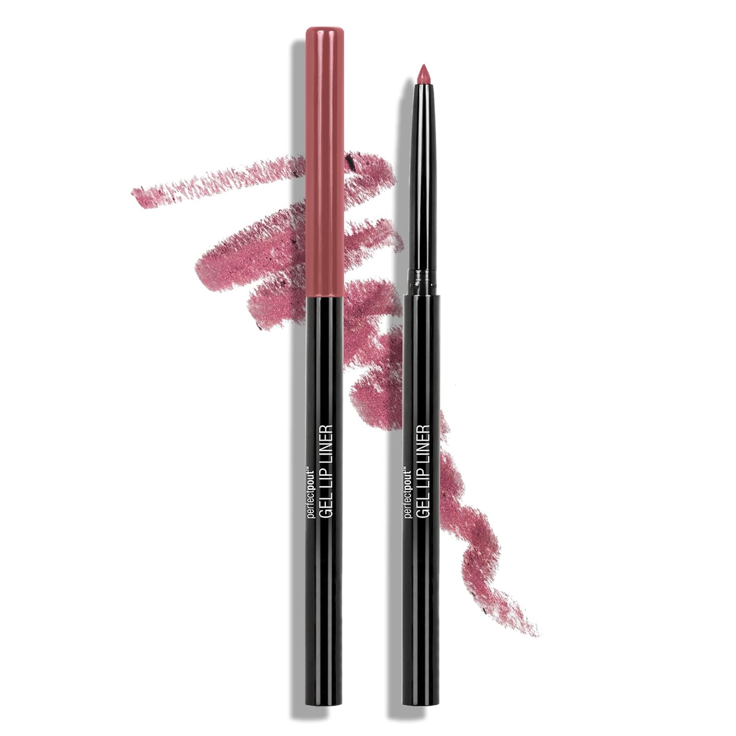 wet n wild Perfect Pout Matte Retractable Gel Lip Liner Pencil, Rich Creamy Long Lasting Color, Well-Defined and Flawless Application, Vegan & Cruelty-Free - Purple Lay Down the Mauves-0