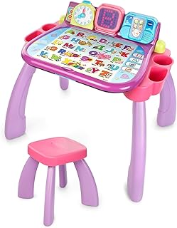 VTech Touch & Learn Activity Desk (Frustration Free Packaging), Purple